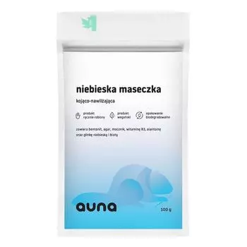 Auna успокаивающая и увлажняющая маска для лица с ниацинамидом и мочевиной, 100 г