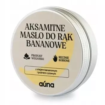 AUNA VELVET МАСЛО ДЛЯ РУК БАНАНОВОЕ МАСЛО 60МЛ Auna Vegan
