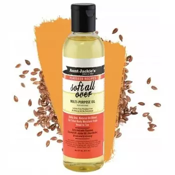 Aunt Jackie's, Мягкое универсальное масло для всех поверхностей, кондиционер для волос, 237 мл