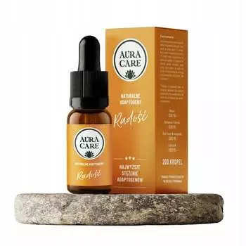 Aura Care, Adaptogens Joy, любисток женьшеня, 200 капель Inna marka