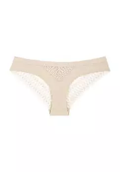 Aura spotlight бразильские трусики кружево Triumph, цвет creamy dream