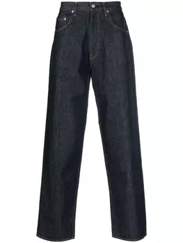 Auralee прямые джинсы, синий