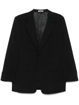 Auralee шерстяной пиджак, черный