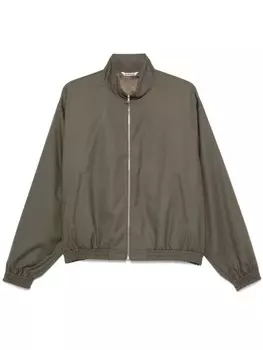 Auralee шерстяной пиджак, зеленый