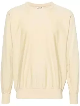 Auralee толстовка с круглым вырезом, нейтральный цвет