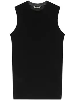 Auralee топ без рукавов, черный