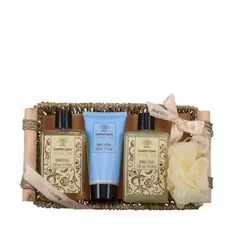 Aurora, Набор косметики для женщин в плетеной корзине 4 товара