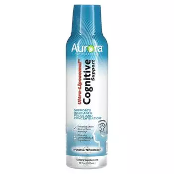 Aurora Nutrascience Ультралипосомальная поддержка когнитивных функций 300 мл (10 жидк. Унций)