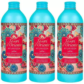 Аюрведа, жидкость для ванн, 3х500мл Tesori d'Oriente