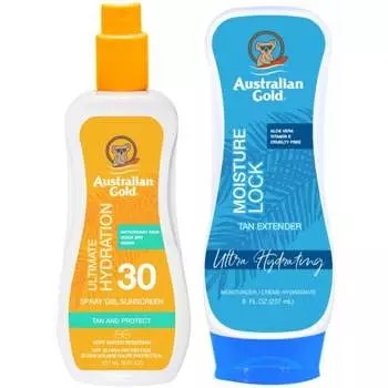 Australian Gold Gel Spray With Filter SPF30 + Moisture Lock 237 мл