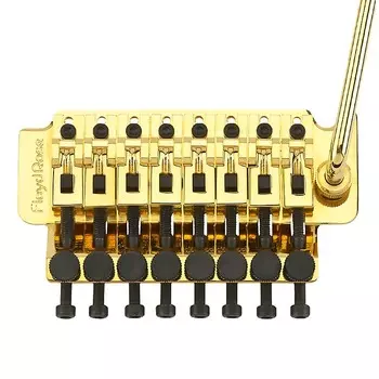 Аутентичная 8-струнная система тремоло Floyd Rose — золото Floyd Rose 8-String Tremolo
