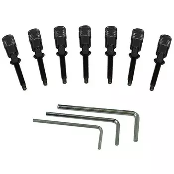 Аутентичная интонационная система Floyd Rose Hollow Point - 7-струнная - черная Hollow Point Intonation System - 7-String -