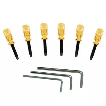 Аутентичная интонационная система Floyd Rose Hollow Point — золото Hollow Point Intonation System