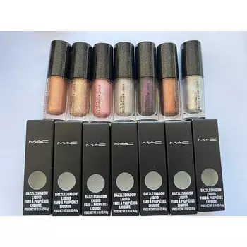 Аутентичная жидкость MAC Dazzleshadow Liquid, 0,16 унции, 4,6 г — выберите цвет