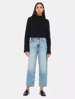 Аутентичные джинсы с бочкообразными штанинами Whistles, синий