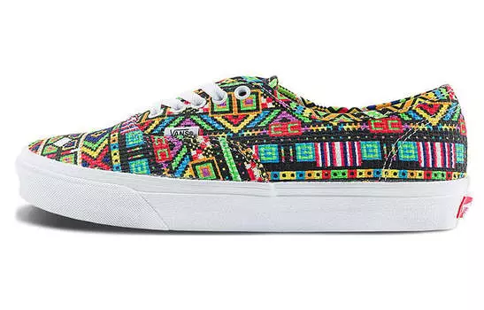 Аутентичные кроссовки для скейтбординга Vans унисекс, White, red, green