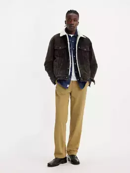 Аутентичные мужские брюки прямого кроя Levi's xx Chino, хаки