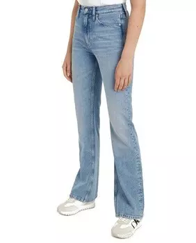 Аутентичные женские джинсы Bootcut Calvin Klein Jeans, светло-синий