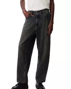 Аутентичные жесткие мешковатые джинсы цвета «Оникс черный» rag & bone