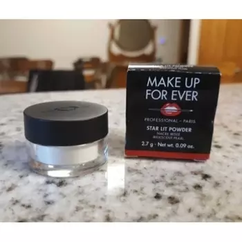 AUTHENTIC Star Lit Powder 02 FROZEN GOLD 0,09 унции, полный размер Make Up For Ever