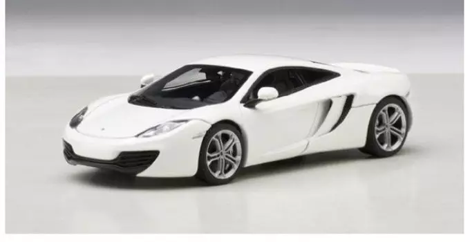 Autoart Mclaren Mp4-12C 2011 Белый металлик 1:43 56009