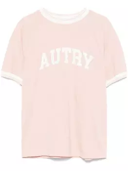 Autry футболка с логотипом, розовый