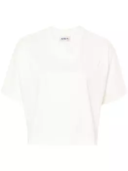 Autry хлопковая футболка, белый