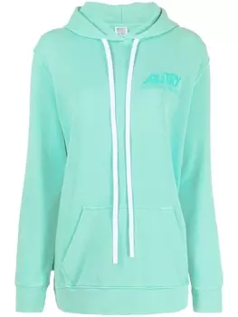 Autry худи с логотипом, зеленый