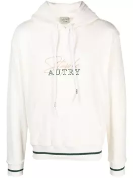 Autry худи с вышитым логотипом из коллаборации с Jeff Staple, белый