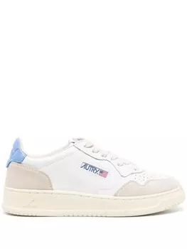 Кроссовки Autry Logo Patch, белый/синий/светло-серый