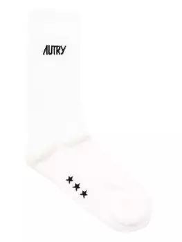 Autry носки с принтом, белый
