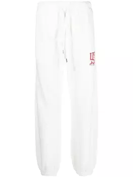 Autry спортивные брюки с кулиской и логотипом, белый