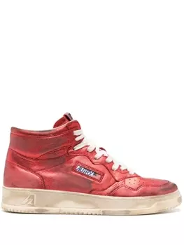 Autry супер винтажные кроссовки, красный