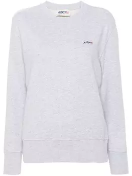 Autry толстовка с нашивкой-логотипом, серый