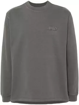 Autry толстовка с нашивкой-логотипом, серый