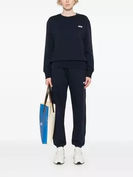 Autry толстовка с нашивкой-логотипом, синий