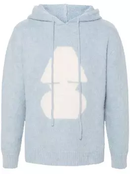 Autry трикотажное худи, синий