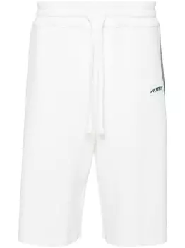 Autry трикотажные шорты с лампасами, белый