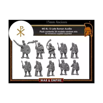 Ауксилия Комитатенсес, War & Empire - Dark Ages Miniatures - Late Roman Auxillia (15mm)