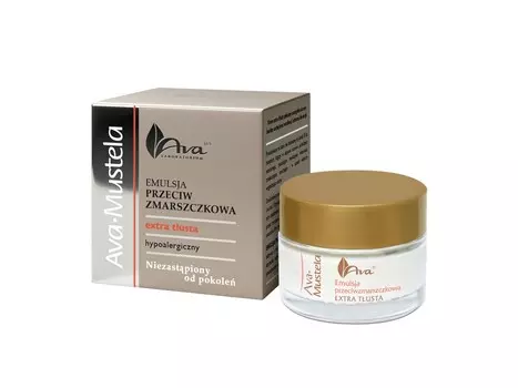 AVA, Mustela, особо жирная эмульсия против морщин, 50 мл