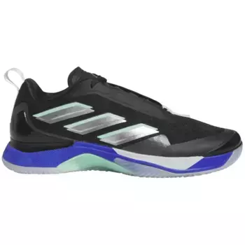 AVACOURT CLAY женские теннисные туфли Adidas, черный/синий