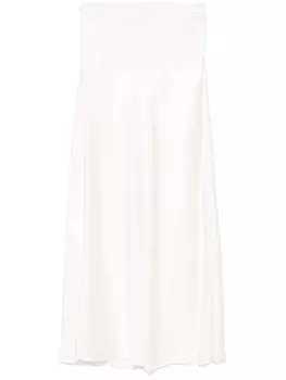 Avant Toi атласная юбка, белый