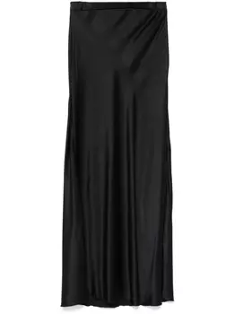 Avant Toi атласная юбка, черный