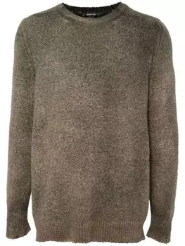 Avant Toi джемпер с эффектом омбре, зеленый