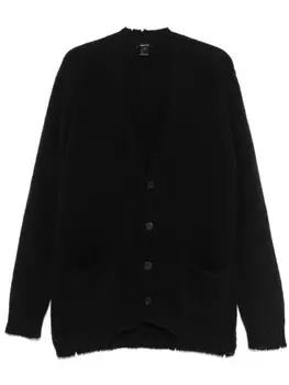 Avant Toi фактурный кардиган, черный