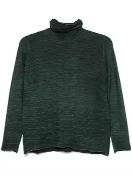 Avant Toi фактурный свитер, зеленый