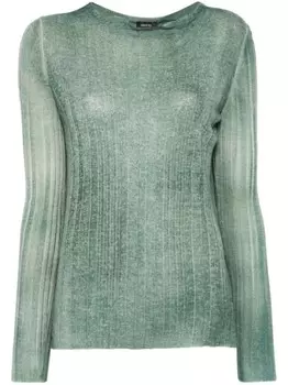 Avant Toi меланжевый свитер, зеленый