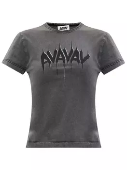 AVAVAV футболка с логотипом, черный