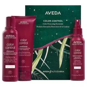 Aveda Color Control set светлый шампунь для волос 200 мл + кондиционер для волос 200 мл + несмываемый кондиционер 150 мл
