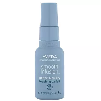 Aveda, Smooth Infusion Perfect Blow Dry, разглаживающий спрей для сушки волос, 50 мл